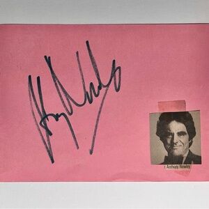 ANTHONY NEWLEY (1931-99) / British ACTOR, SINGER / Oliver Twist, DOCTOR DOLITTLE